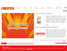 Tablet Screenshot of altacura.com